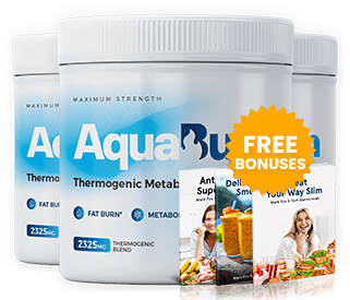 AquaBurn 3 bottles package great value