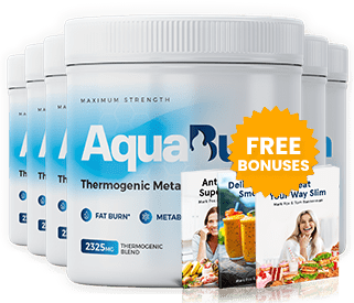 AquaBurn 6 bottles package best price
