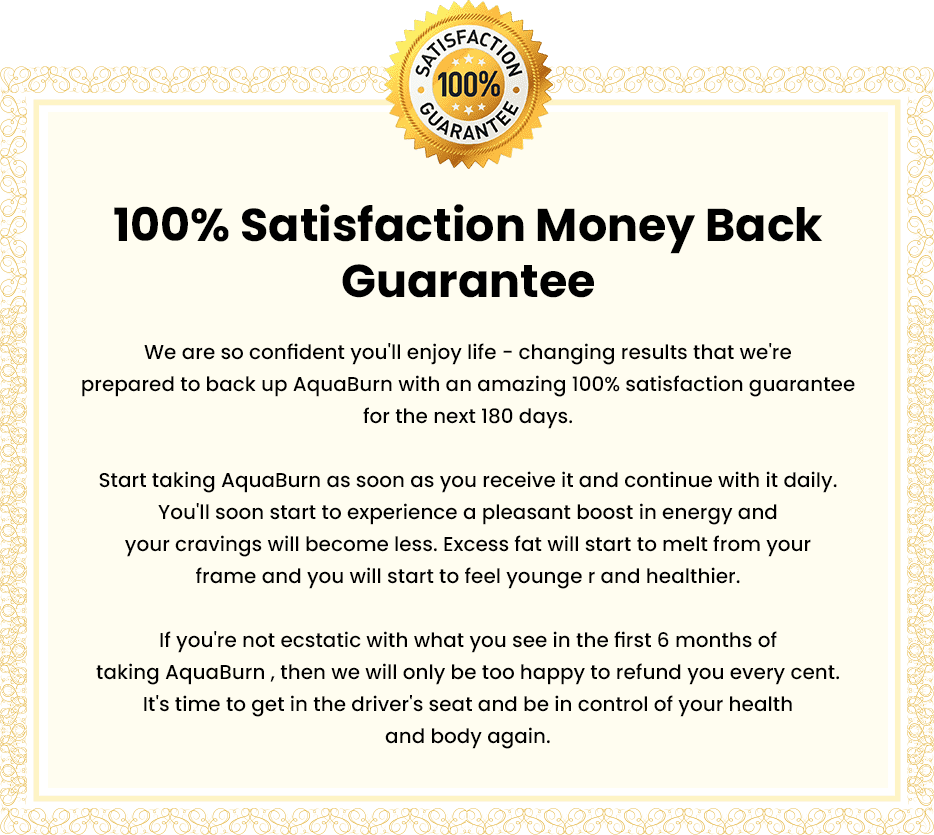 Satisfaction guarantee