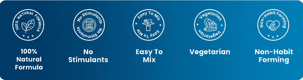 Natural & quality trust badges